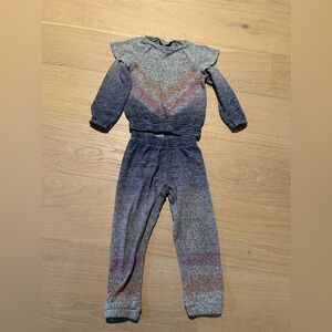 Andy & Evan Sweatshirt and Sweatpants set 2T